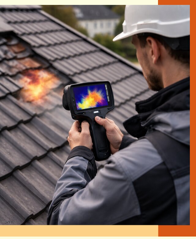 Тепловизионное обследование кровли в Ессентуках от 4589 руб. — ТепломастерСсн под ключ
